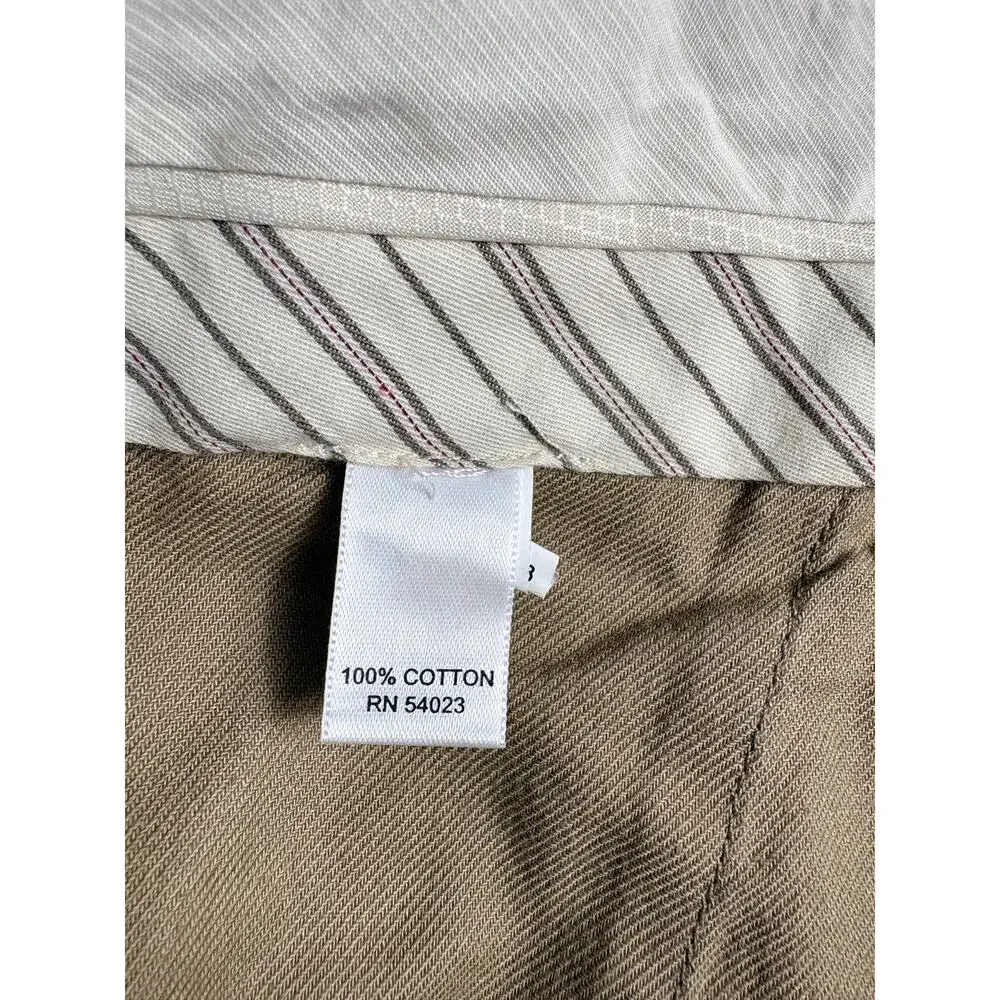 Banana Republic Modern Fit Men's Dress Pants Brown Plaid Straight Size 34/32 NWT